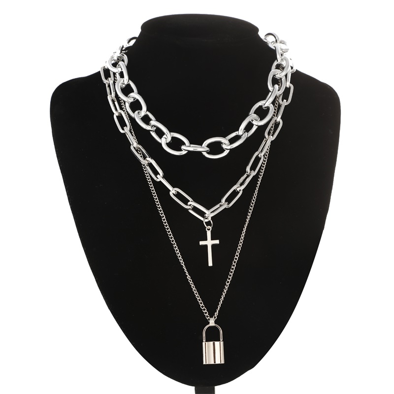 Men Accessories Neck Chain - Lớp Grunge Thẩm Mỹ Trang Sức