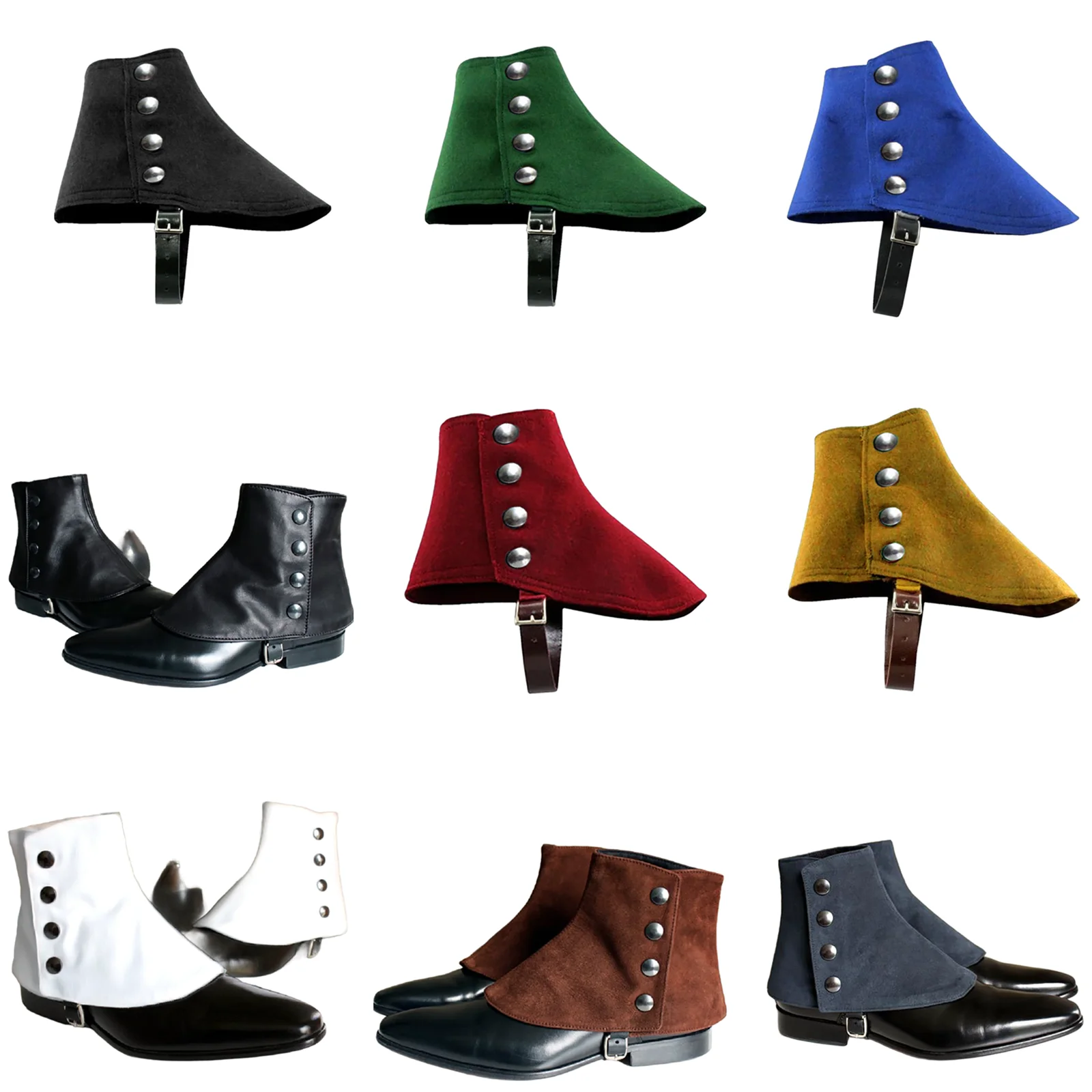 Men'S Accessories In The 1920S - Medieval Boots Covers Man Pirate Costume