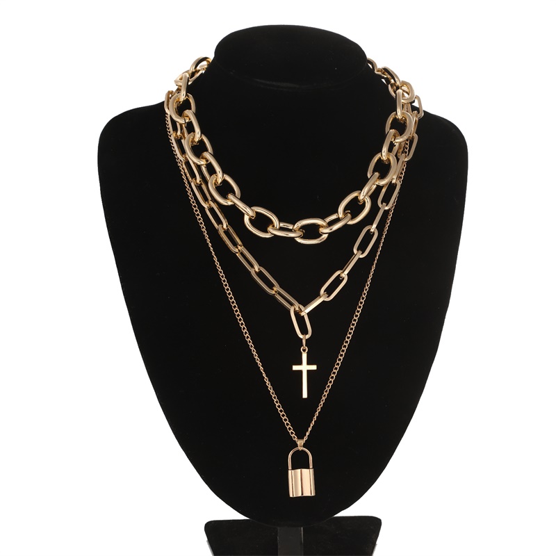 Lớp Grunge Thẩm Mỹ Trang Sức V - đánh giá và giá Men Accessories Neck Chain
