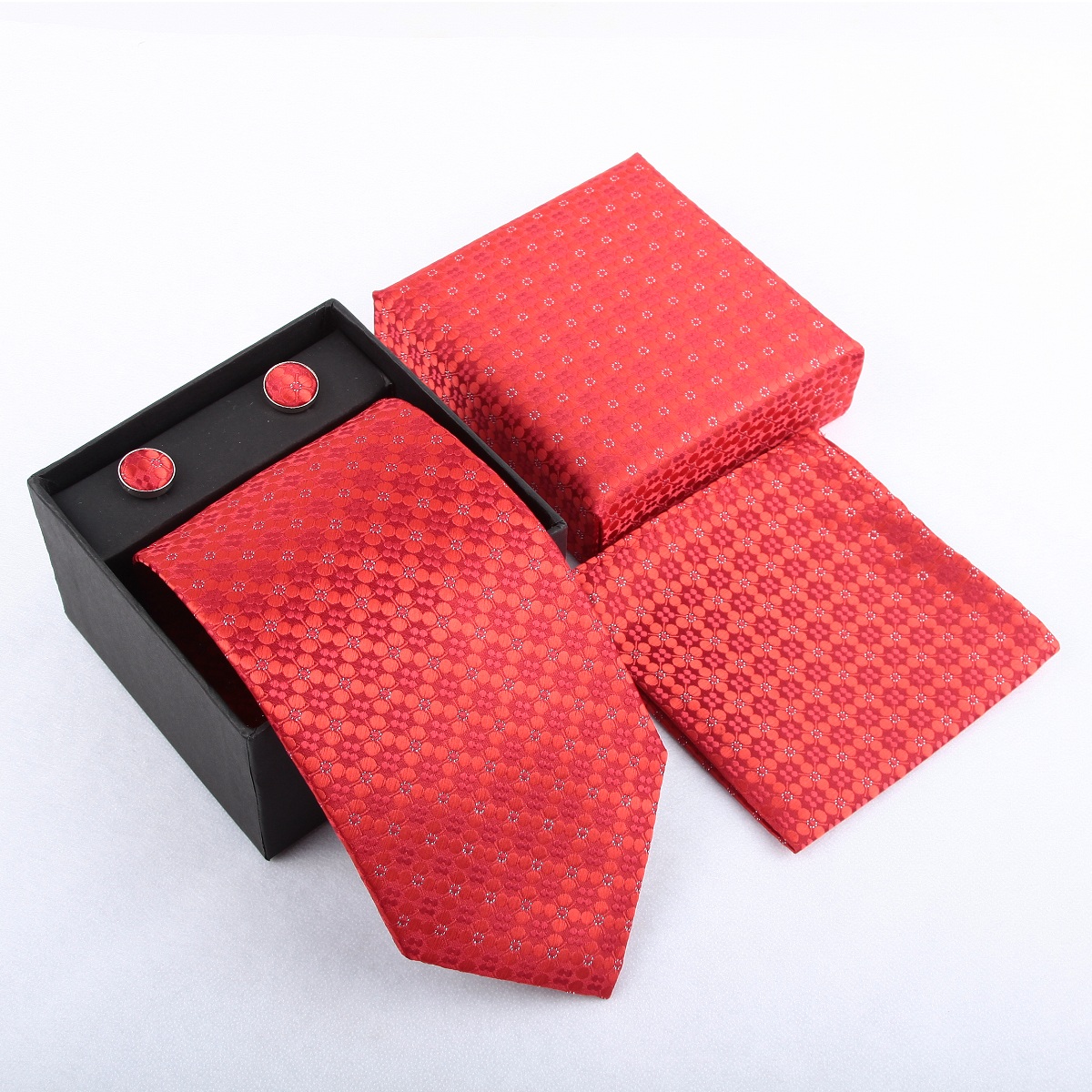 Casual Men's Neck Tie Handkerc - đánh giá và giá Neck Tie Set Box