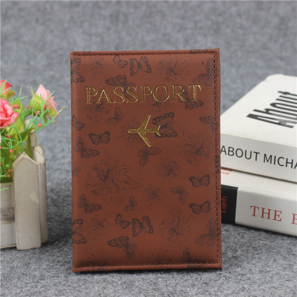1PC PU Leather Passport Cover  - đánh giá và giá Travel Organizer Men