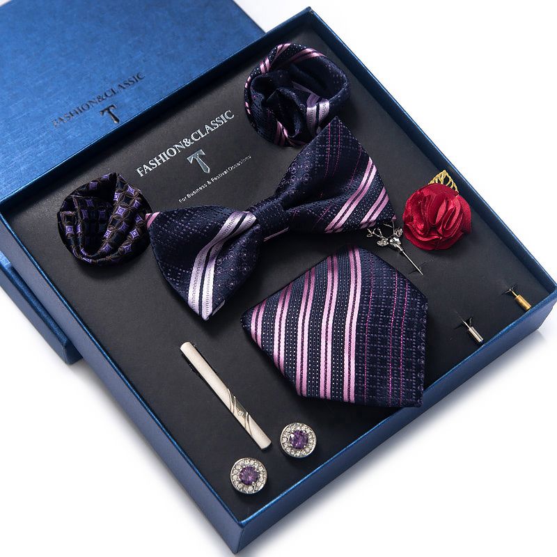 Holiday Present Tie Handkerchi - đánh giá và giá Neck Tie Set Box
