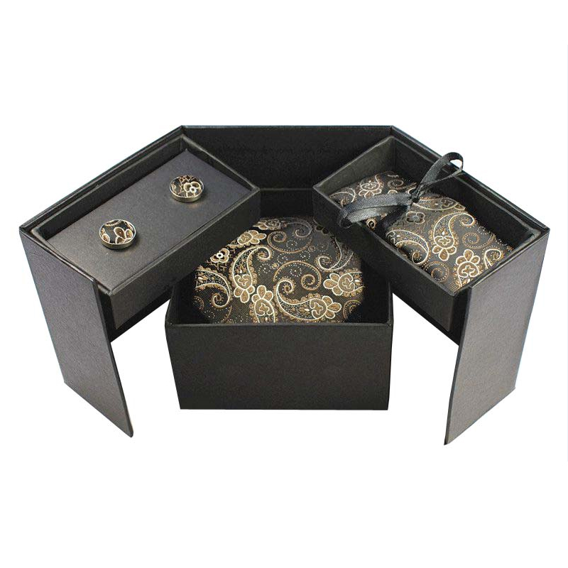 GUSLESON Tie Set Hanky Cufflin - đánh giá và giá Neck Tie Set Box