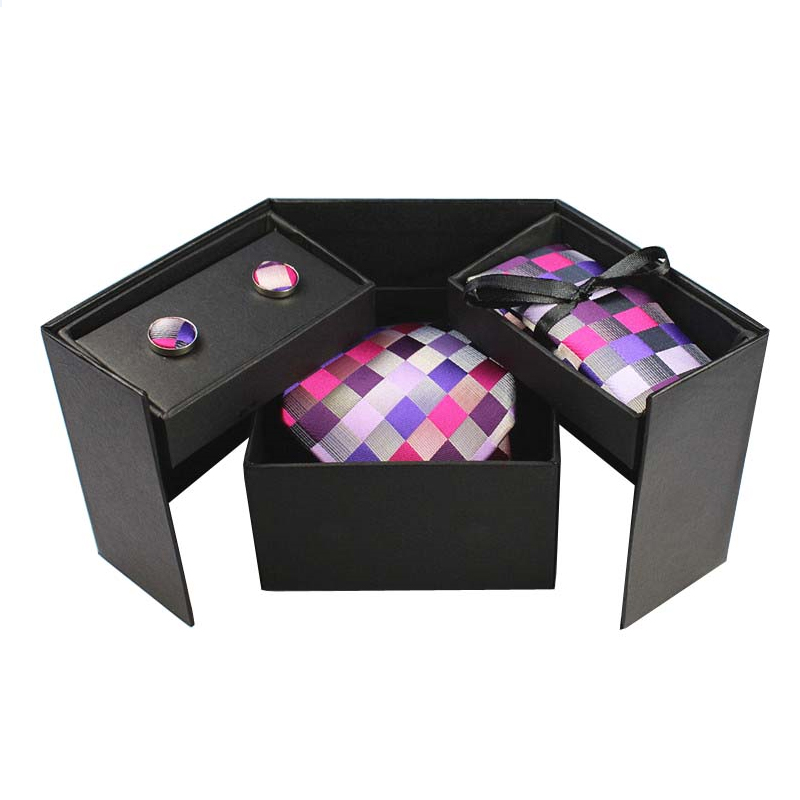 GUSLESON Tie Set Hanky Cufflin - đánh giá và giá Neck Tie Set Box
